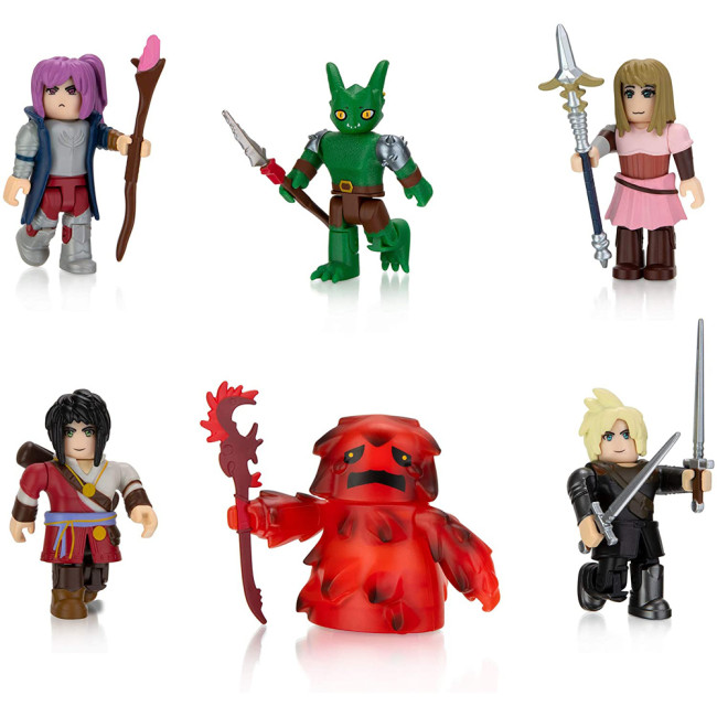 Roblox Action Collection World Zero Six Figure Pack Toy Popa